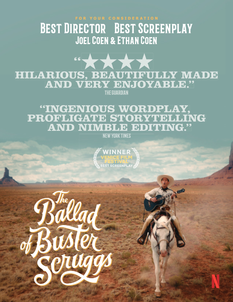 The Ballad of Buster Scruggs (2018) ลำนำของบลัสเตอร์ สกรั๊กส์