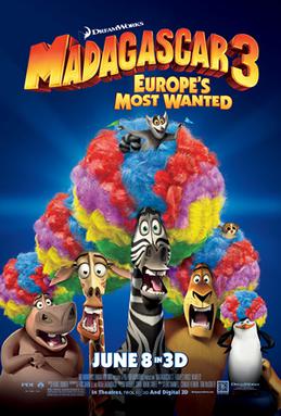 Madagascar 3: Europe’s Most Wanted (2012) มาดากัสการ์ 3 ข้ามป่าไปซ่าส์ยุโรป